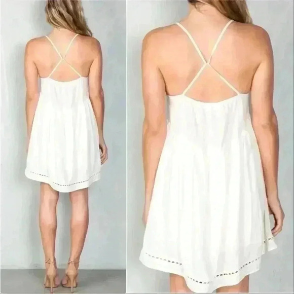 DRESS BOHEMIAN OFF WHITE DRESS - Picture 3 of 4
